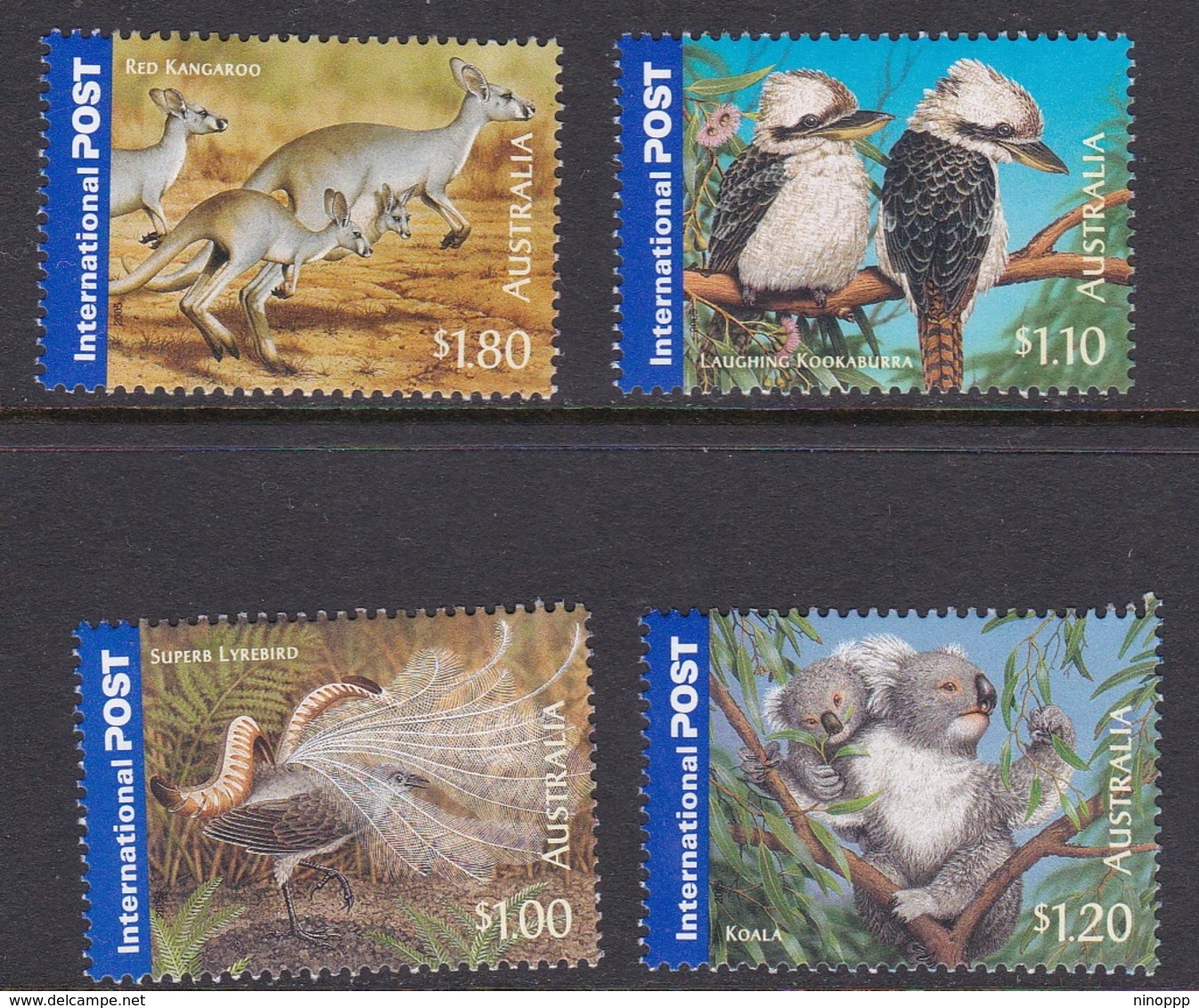 Australia ASC 2201-2204 2005 Bushlife, International, Mint Never Hinged - Mint Stamps