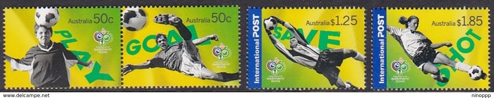 Australia ASC 2367-2370 2006 Soccer Set MNH - Mint Stamps