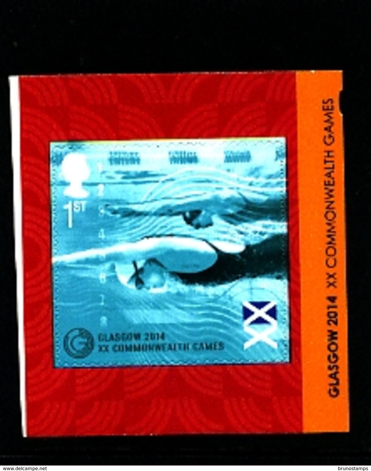 GREAT BRITAIN - 2014  COMMONWEALTH GAMES  SELF ADHESIVE EX BOOKLET  MINT NH - Ongebruikt