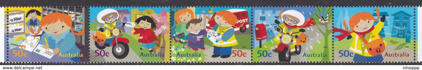 Australia ASC 2371-2375 2006 Postie Kate, Mint Never Hinged - Mint Stamps