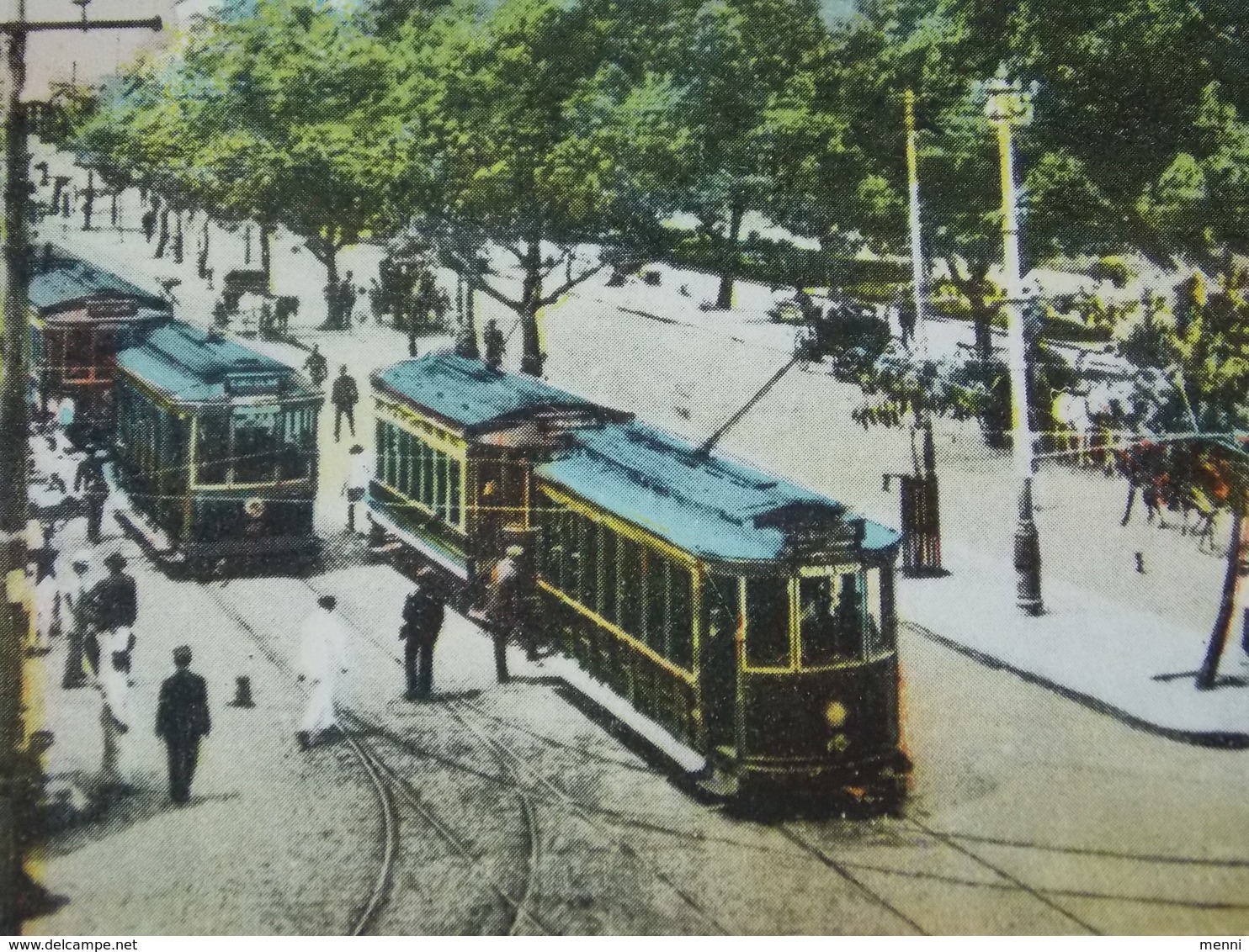 CPA Carte Postale Postcard - Brasil Brazil - PARA - TRAM In Avenida 16 De Novembro - Parque Affonso Penna - TRAIN - Belém