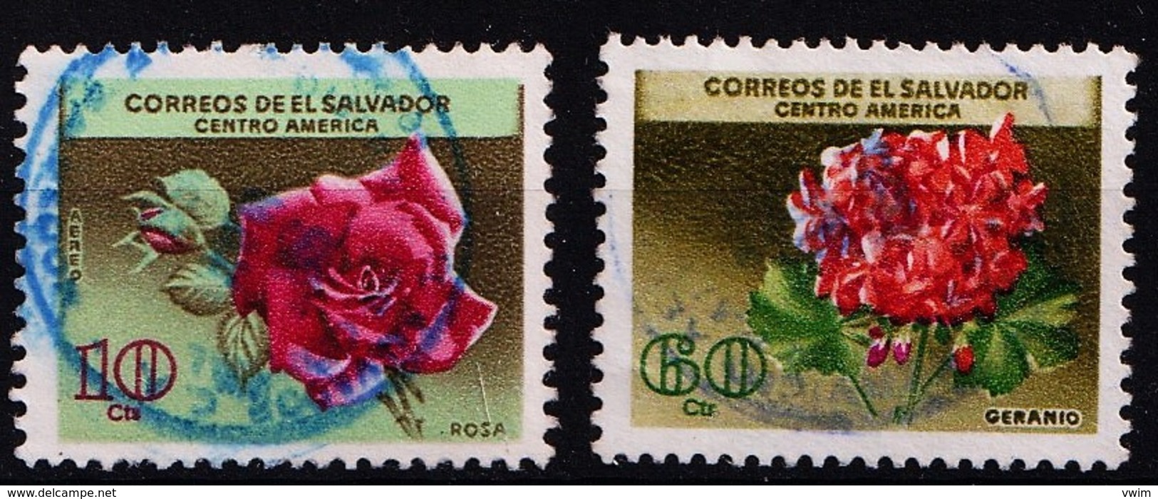 EL SALVADOR - 1964 - MI.Nr.892 & 893 -  Gestempeld/oblit./Used/gebraucht -° - El Salvador