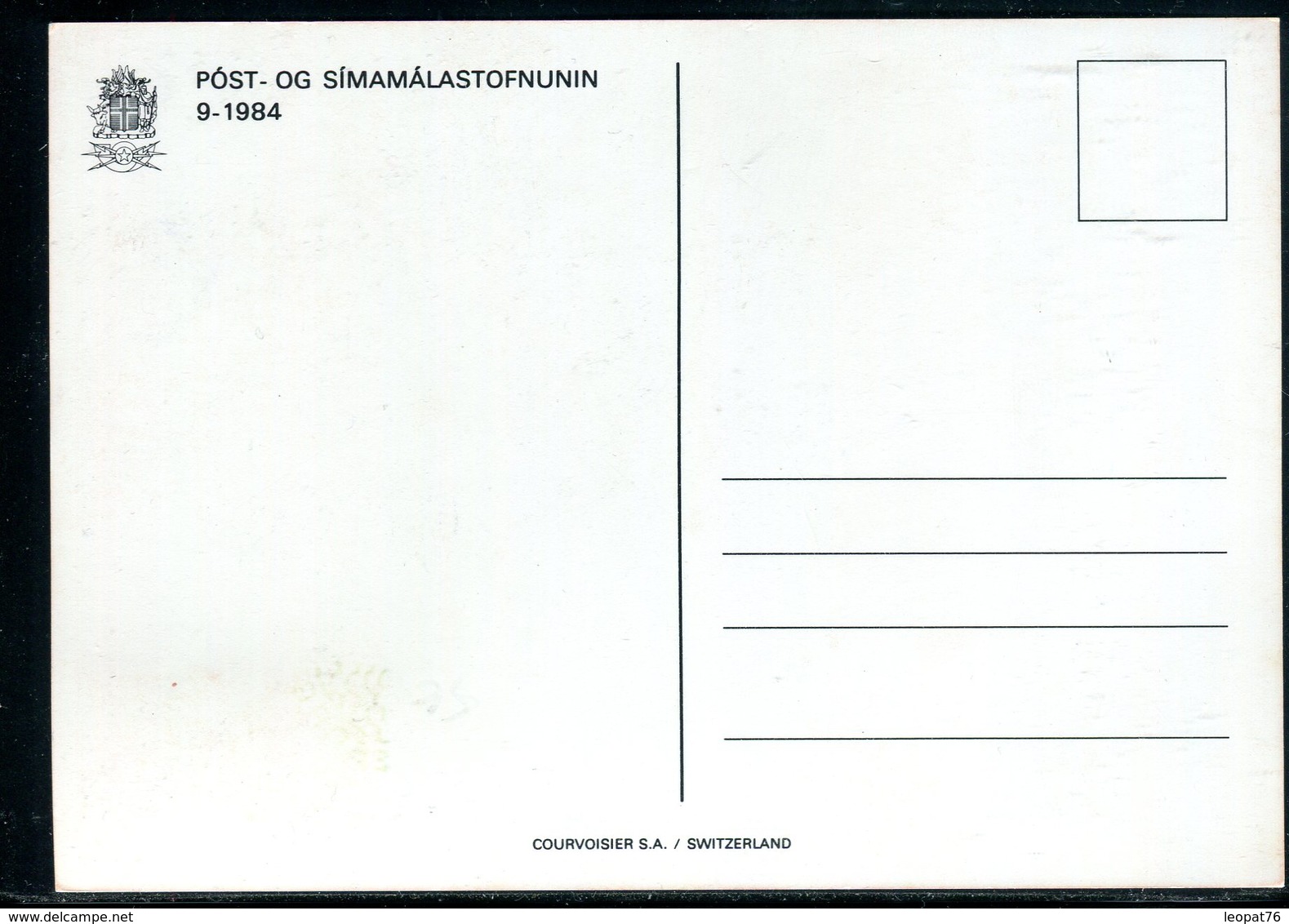 Islande - Carte Maximum 1985 - Noêl - Maximum Cards