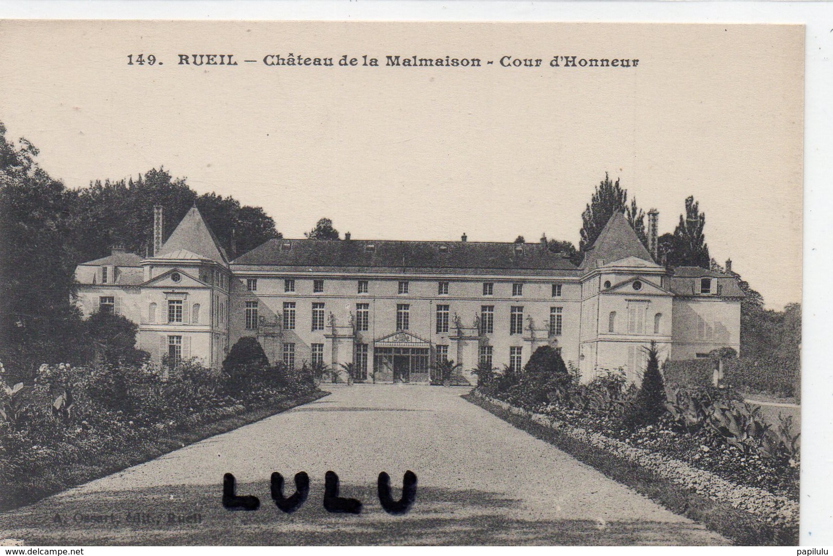 DEPT 92 : édit. A Ossart N° 149 : Rueil Château De La Malmaison Cour D Honneur - Rueil Malmaison