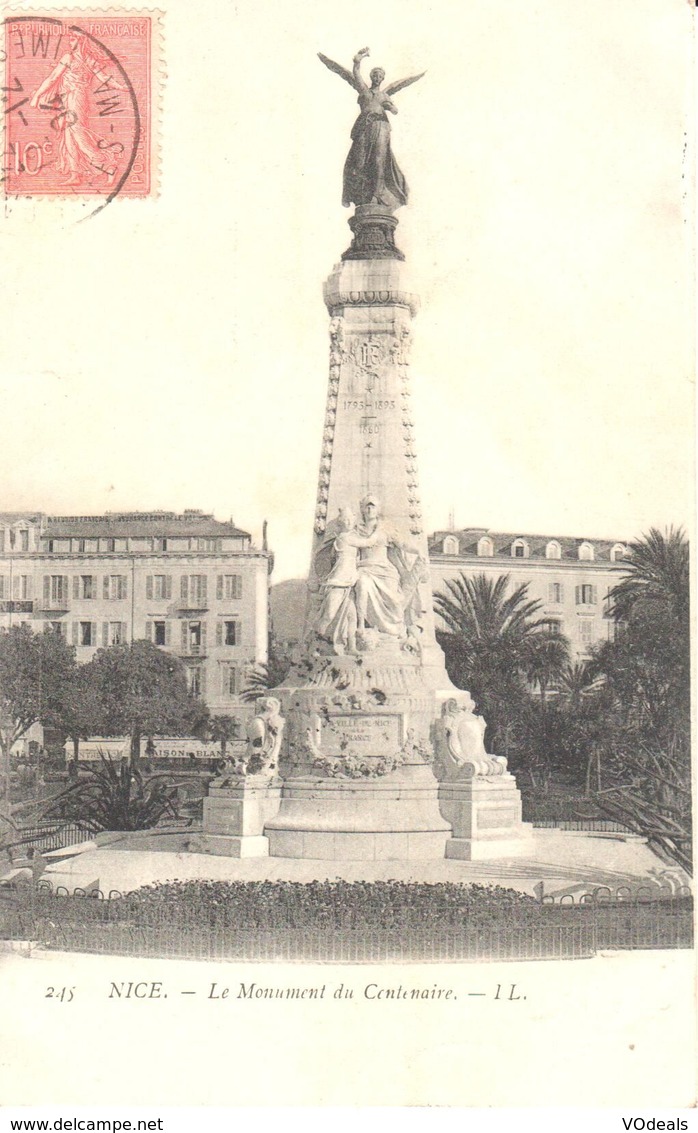 (06) Alpes Maritime - Nice - Nice - Le Monument Du Centenaire - Monuments, édifices