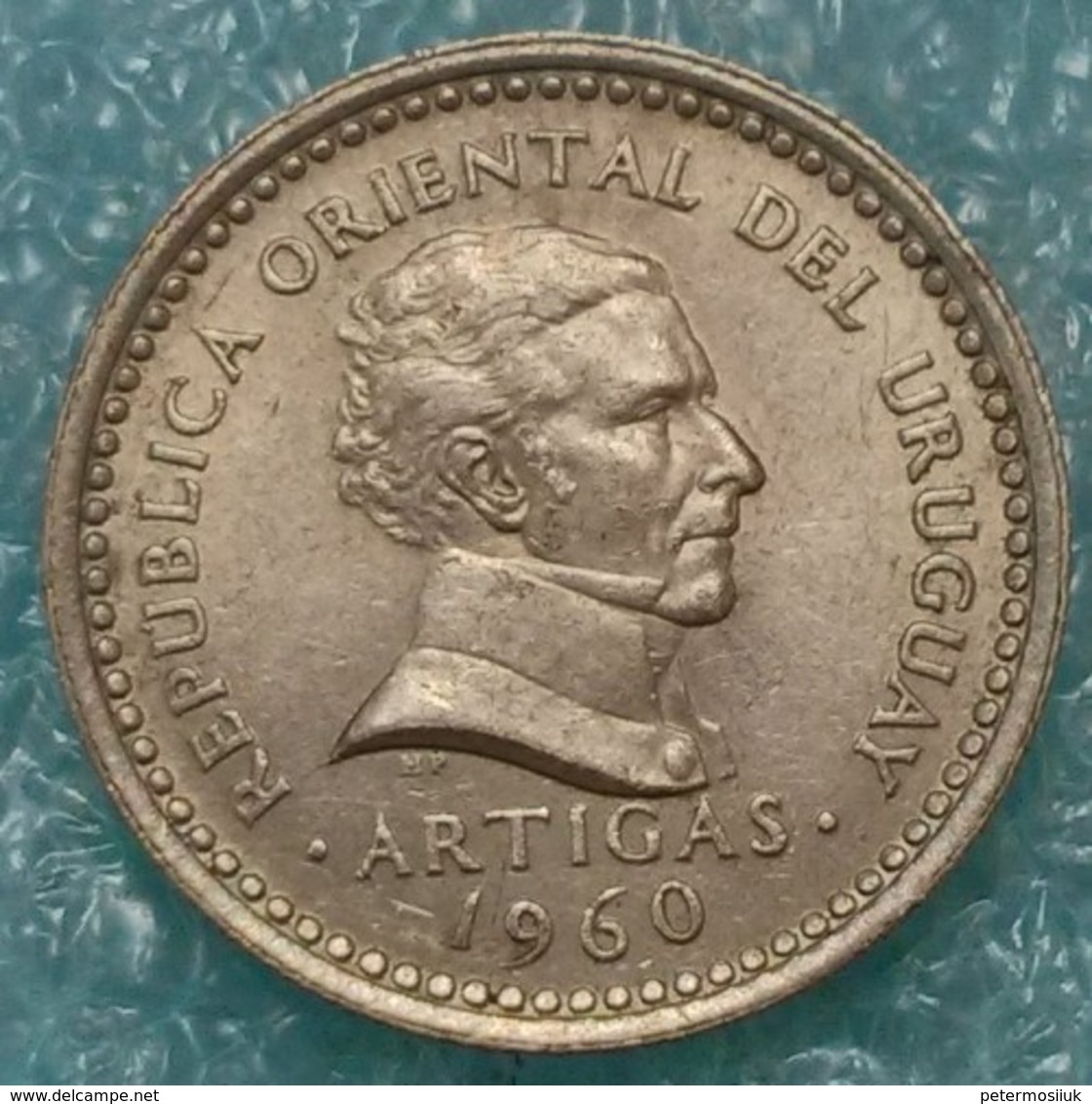 Uruguay 25 Centésimos, 1960 -2316 - Uruguay