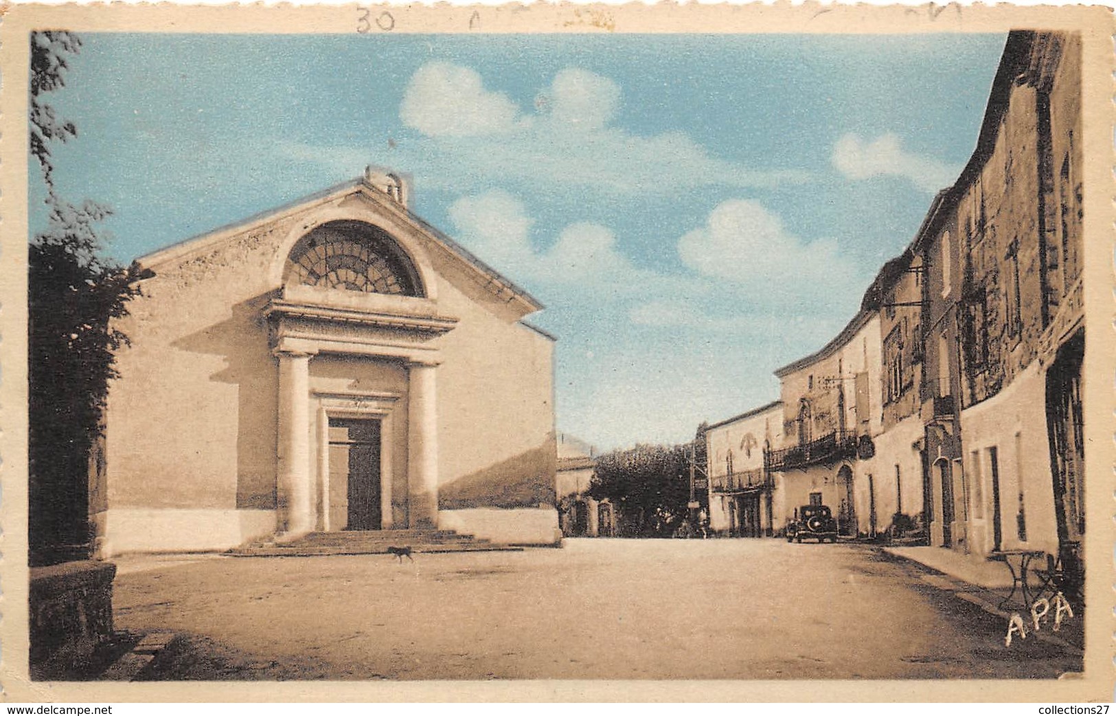 30-AIGUES-VIVES- LE TEMPLE - Aigues-Vives