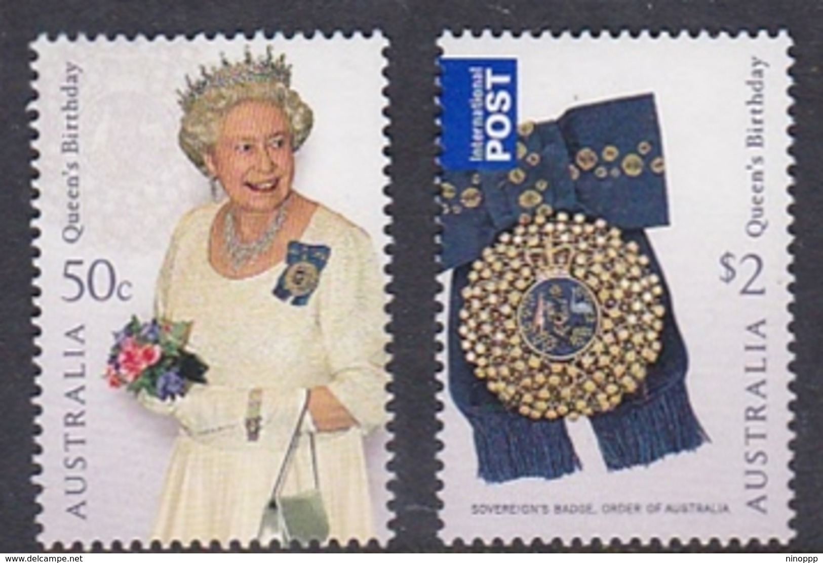 Australia ASC 2557-2558 2008 Queen's Birthday Set MNH - Mint Stamps