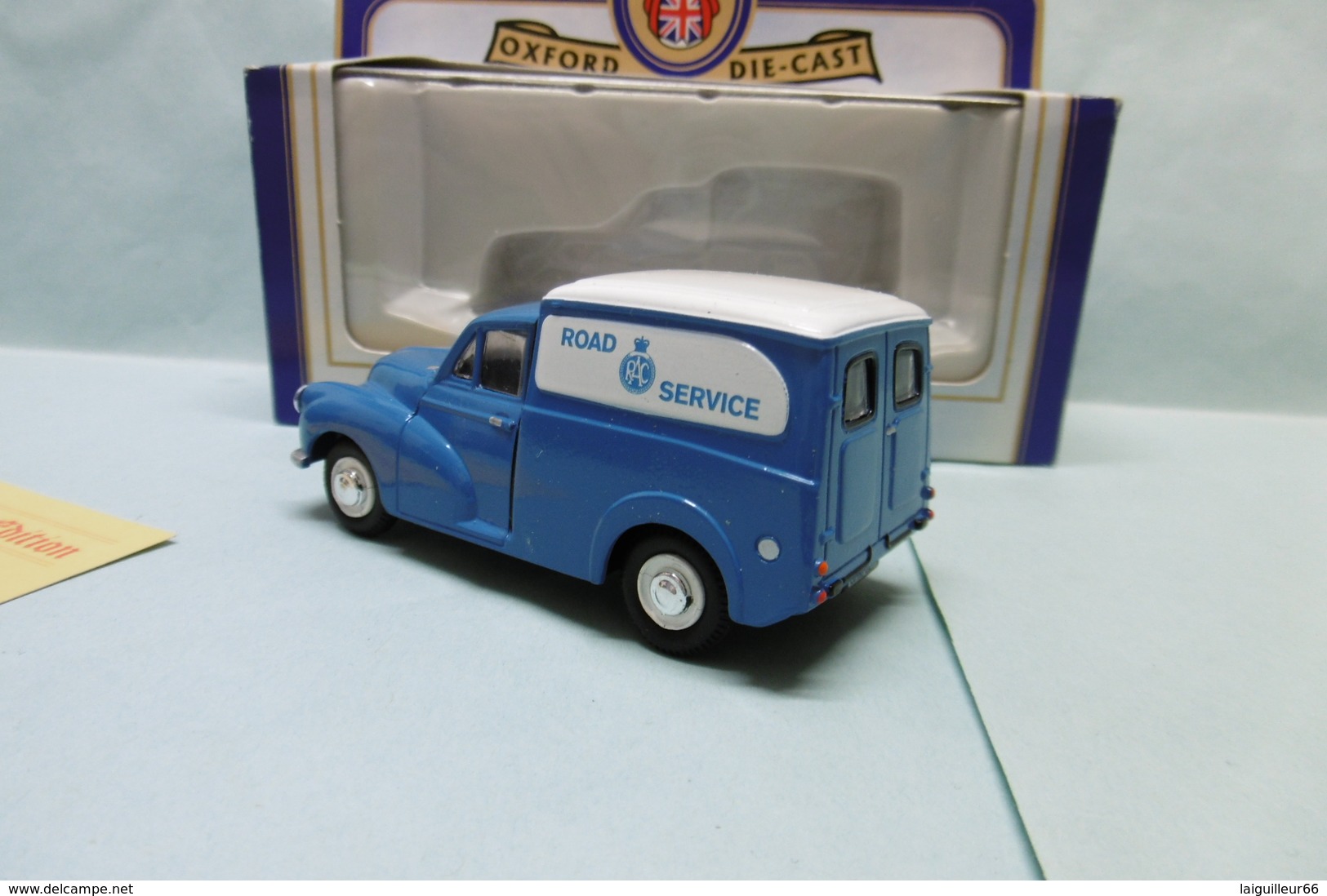 Oxford - MORRIS MINOR 1000 Van RAC Road Service Réf. MM017 BO 1/43 - Utilitaires