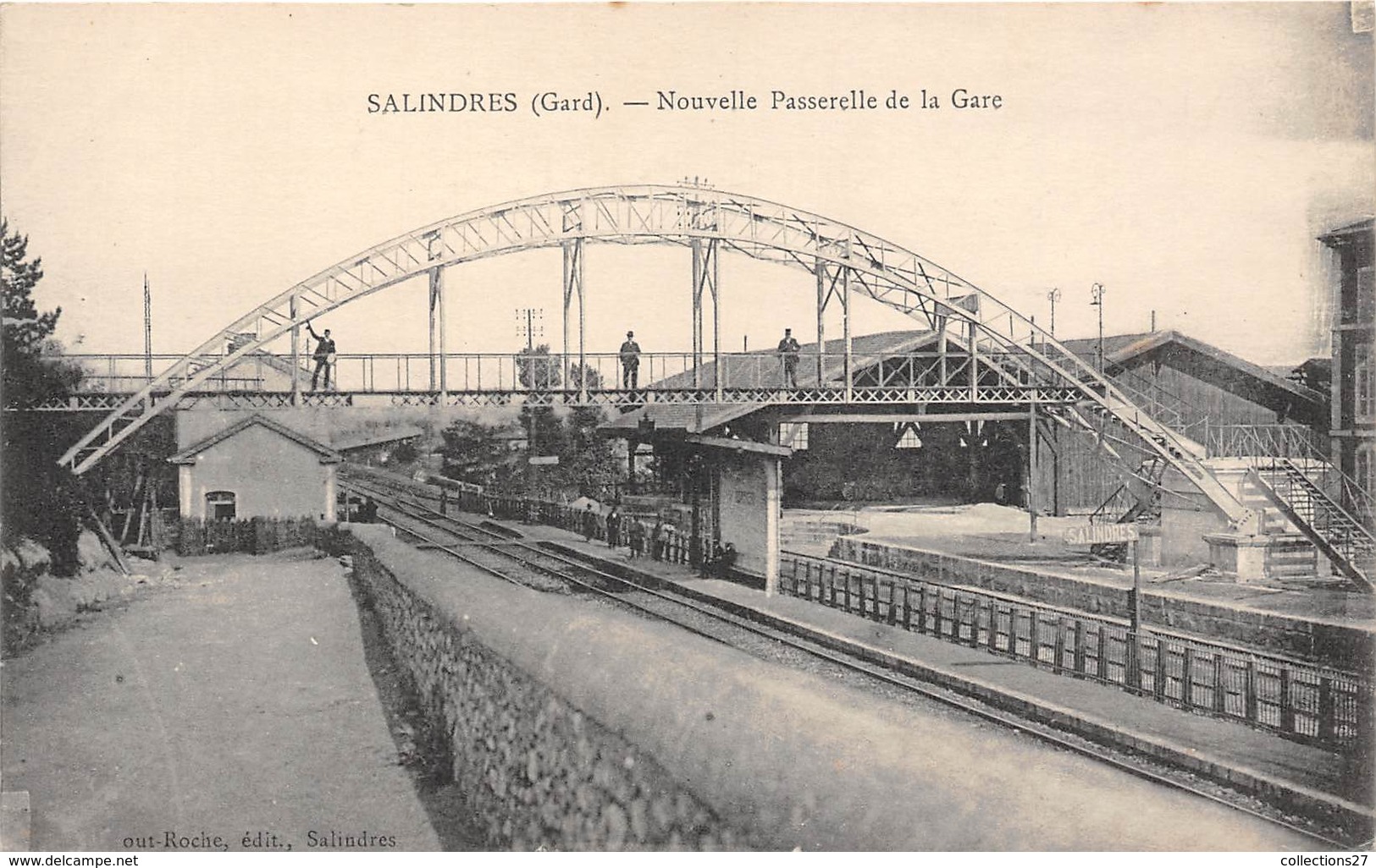 30-SALINDRES- NOUVELLE PASSERELLE DE LA GARE - Andere & Zonder Classificatie