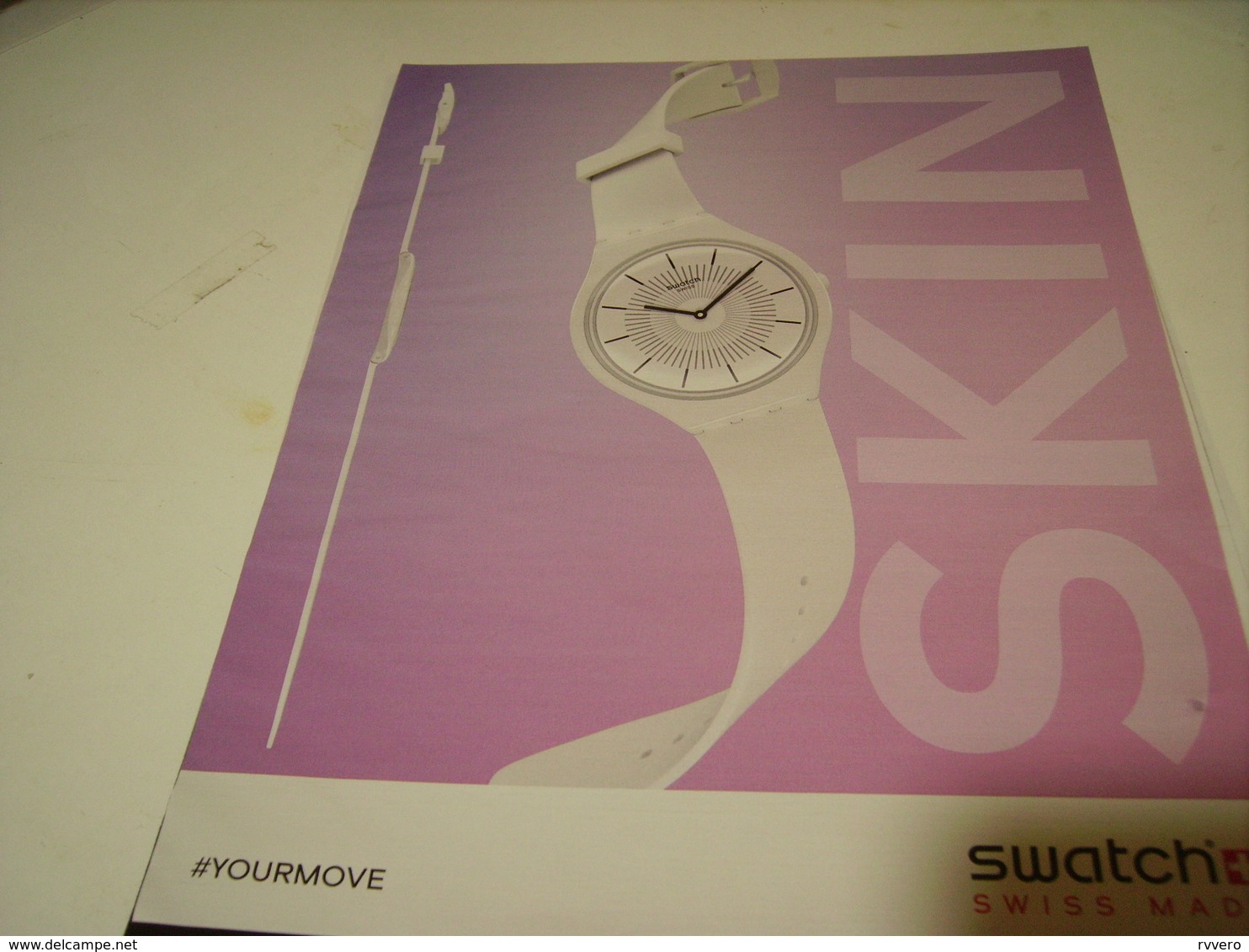 PUBLICITE  MONTRE SWATCH SKIN 2010 - Autres & Non Classés