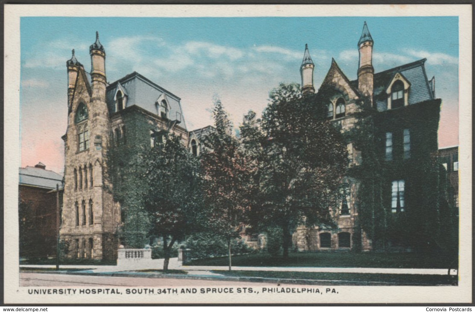 University Hospital, Philadelphia, Pennsylvania, C.1920s - Silbro Postcard - Philadelphia