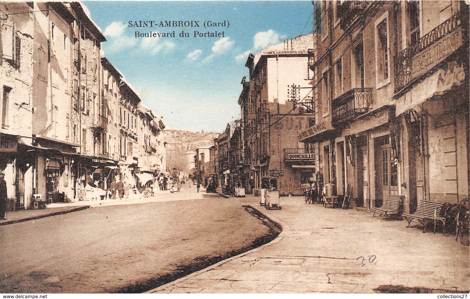 30-SAINT-AMBROIX- BOULEVARD DU PORTALET - Saint-Ambroix