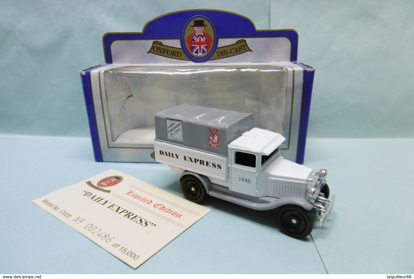 Oxford - CHEVROLET Pick-up DAILY EXPRESS Réf. C020 BO 1/43 - Utilitari