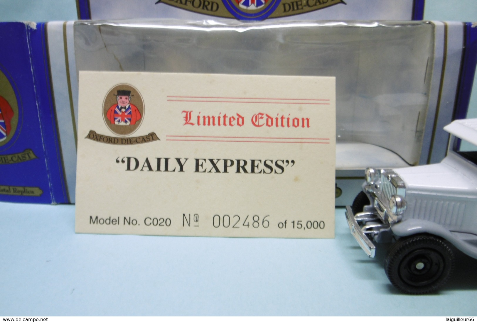 Oxford - CHEVROLET Pick-up DAILY EXPRESS Réf. C020 BO 1/43 - Utilitaires