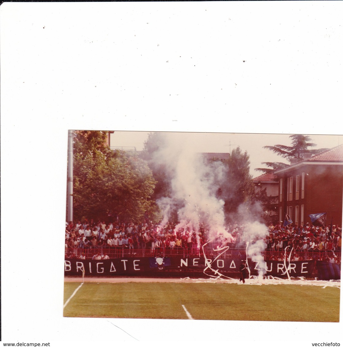 ATALANTA - BRIGATE NERAZZURRE ALLO STADIO DI RHO - PARTITA RHODENSE ATALANTA ANNI '80 - Sports