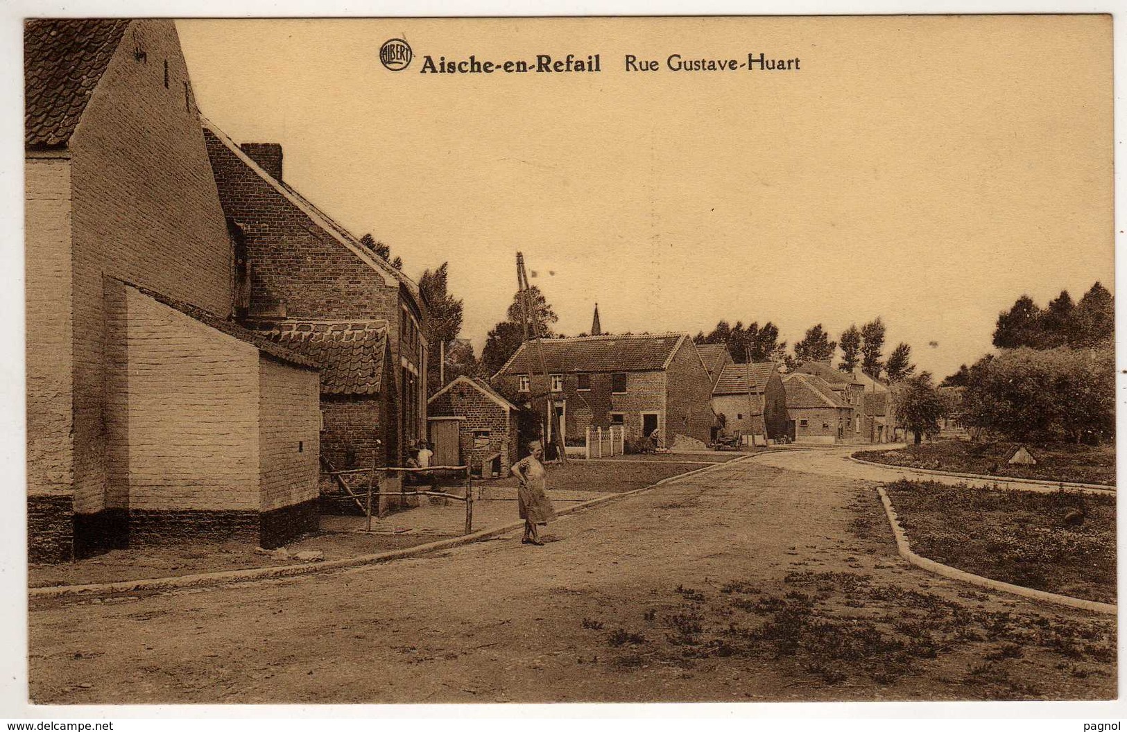 Belgique : Aische-en-Refail : Rue Gustave-Huart - Autres & Non Classés