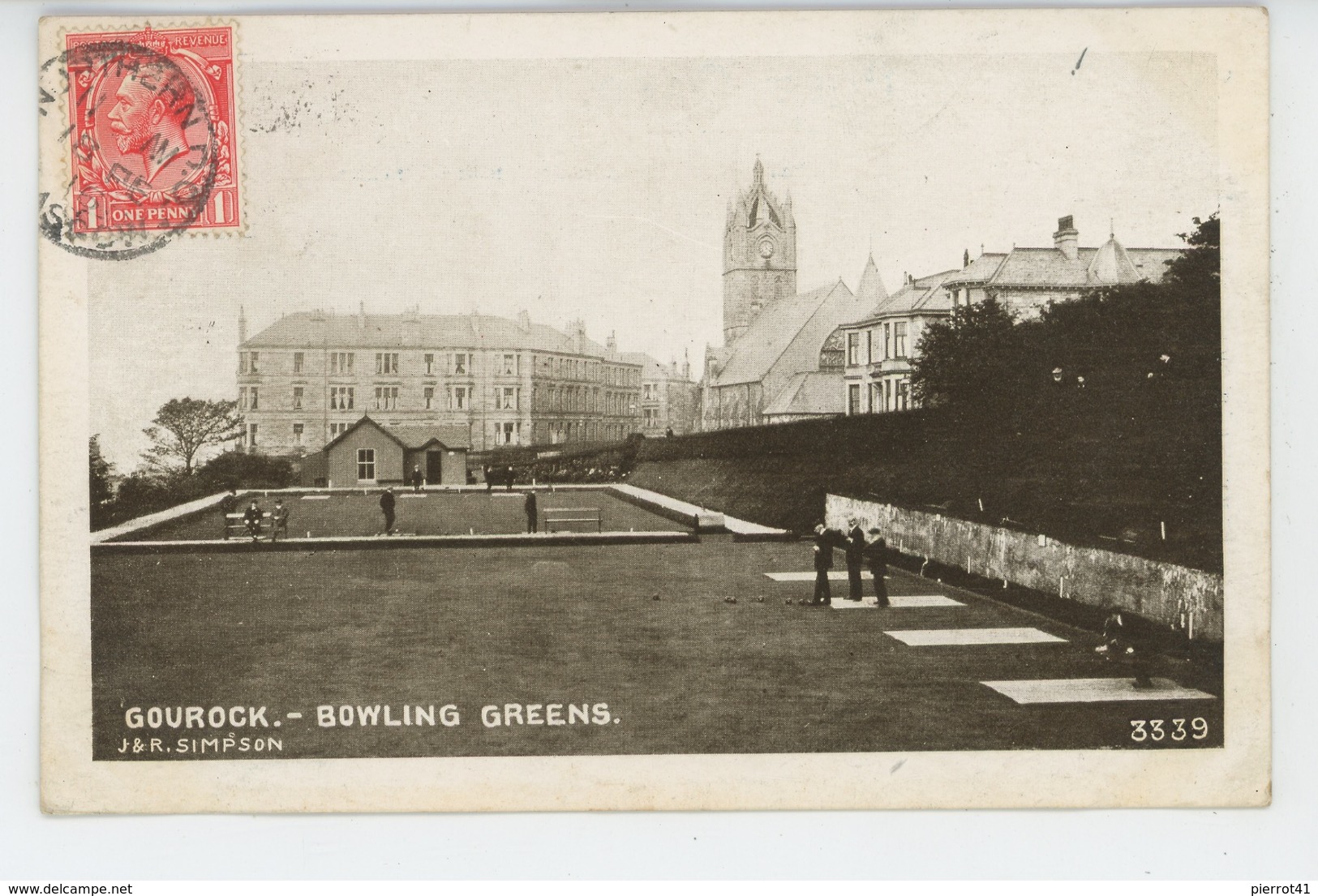 ROYAUME UNI - SCOTLAND - ECOSSE - GOUROCK - Bowling Greens (joueurs De Boules ) - Renfrewshire