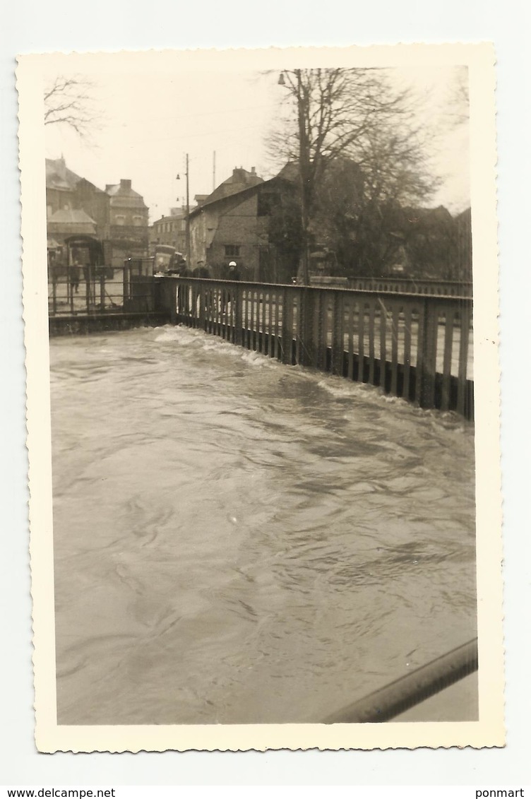 Photo Hirson 1962 , Inondations - Luoghi