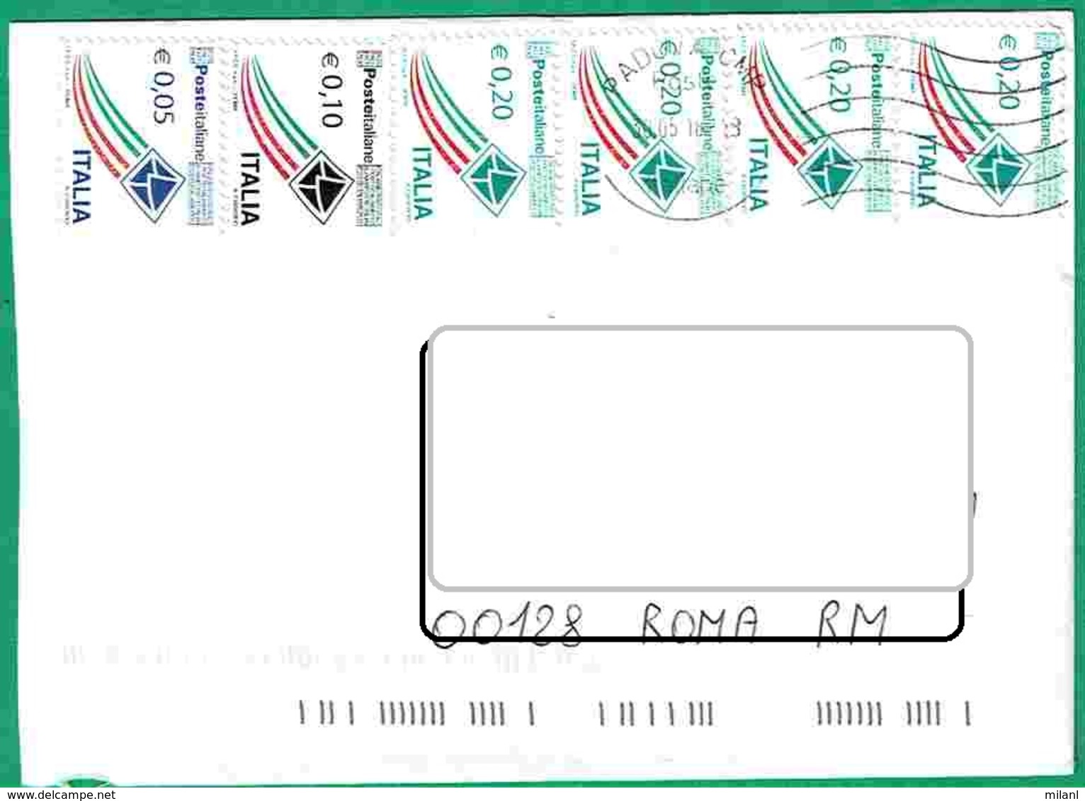 Lettera Affrancata In Tariffa - 2001-10: Storia Postale