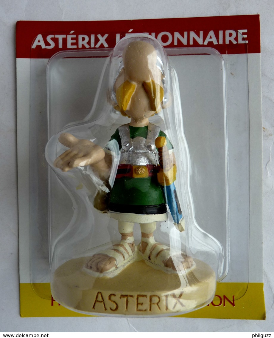 FIGURINE EN RESINE ASTERIX ATLAS 28 ASTERIX LEGIONNAIRE 1 Neuf Sous Bister 1 Fèle Sur Une Jambe - Asterix & Obelix