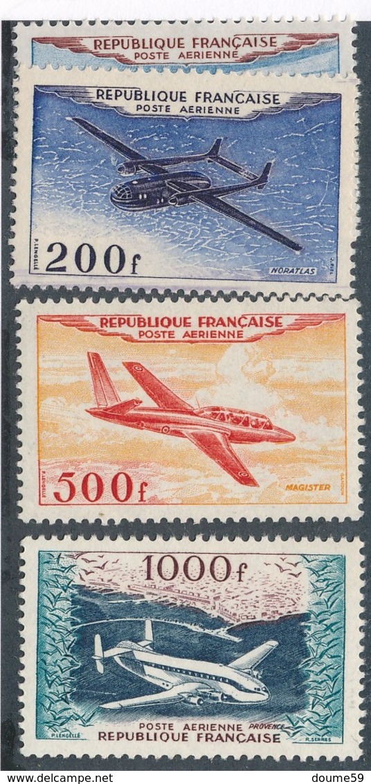 CD-253 :FRANCE: Lot PA N°30/33** - 1927-1959 Neufs
