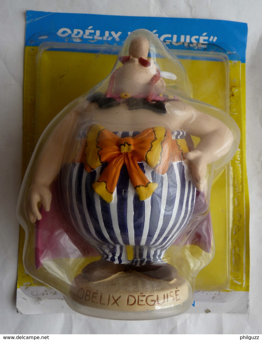 FIGURINE EN RESINE ASTERIX ATLAS 56 OBELIX DEGUISE En Blister Ouvert - Astérix & Obélix