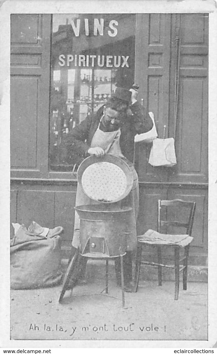 Thème Publicité Ou Vue: Cuisine. Cheminée.Arts De La Table  Marrons Grillés    .(voir Scan) - Autres & Non Classés