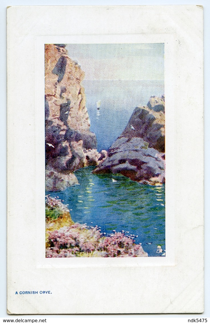 AROUND THE COAST : A CORNISH COVE (TUCK'S OILETTE) - 1900-1949