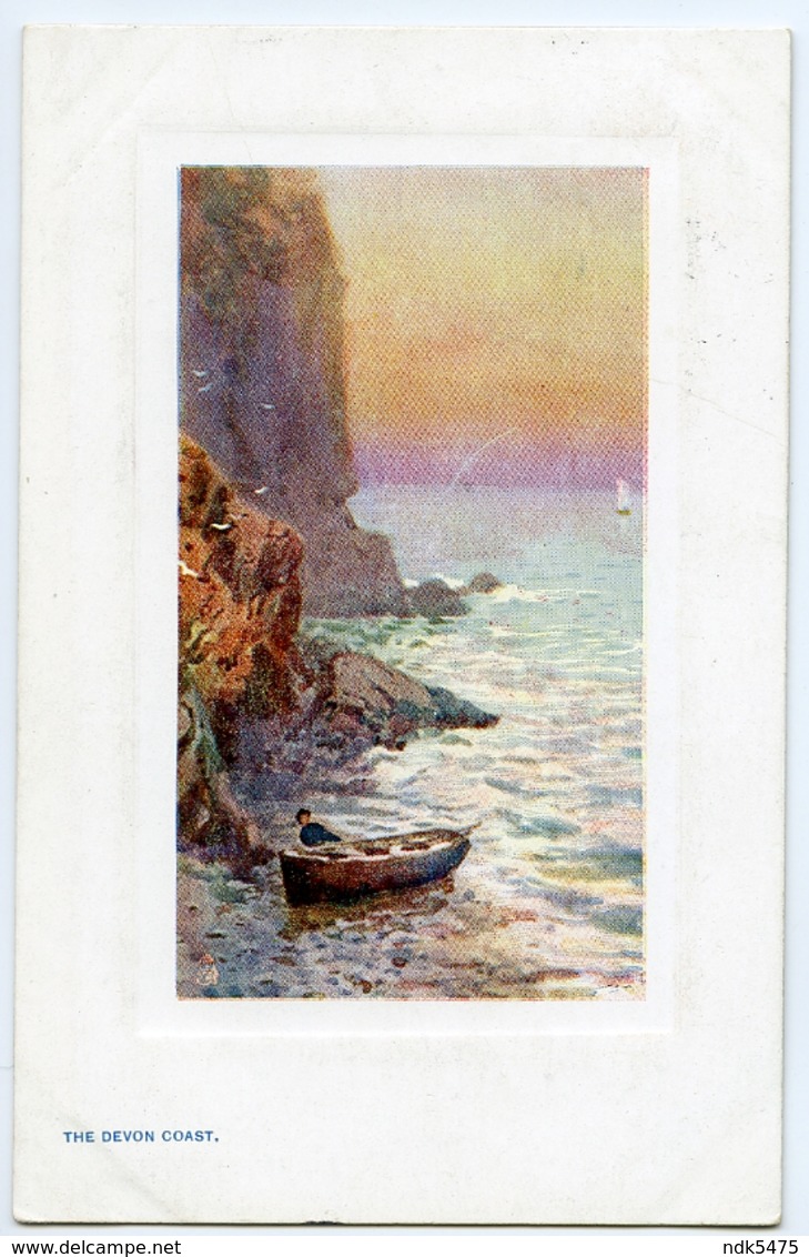 AROUND THE COAST : THE DEVON COAST (TUCK'S OILETTE) - 1900-1949