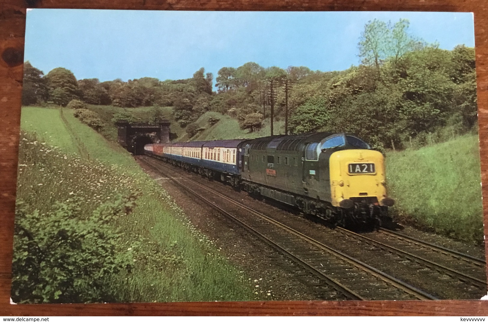 British Railways, Eastern Region, Newcastle To Kings Cross Express, Between The Welwyn Tunnels, Locomotive No. D9006 - Trains