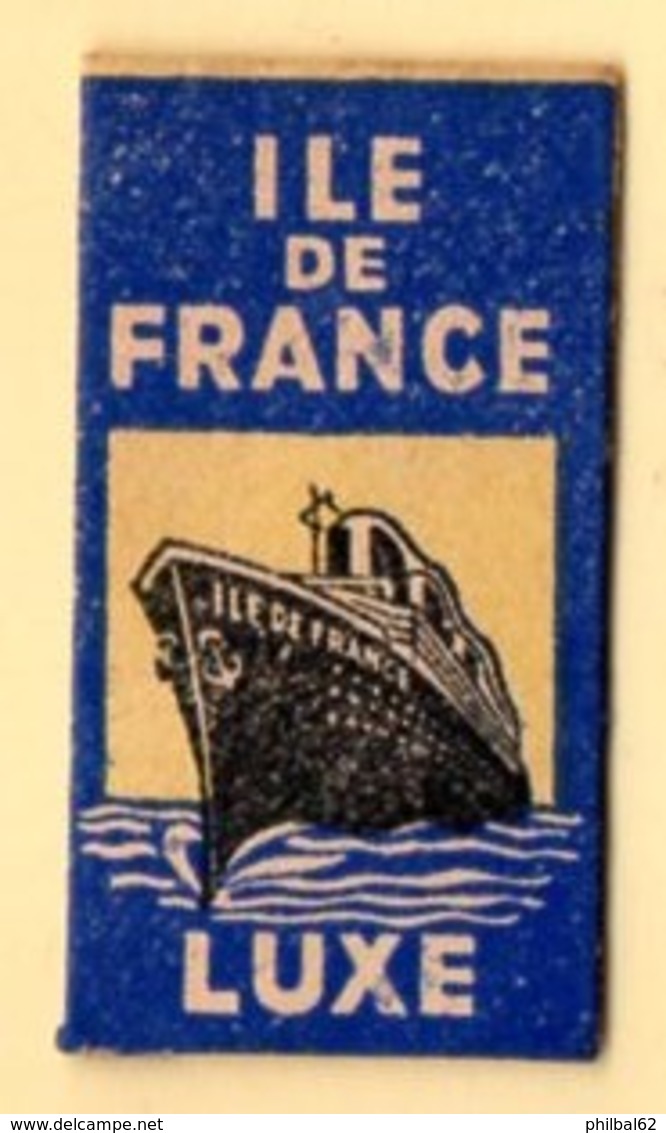 Rasage. Razor Blade. Lames De Rasoir. Lot De 2 Lames Ile De France, Pochettes Différentes. - Lames De Rasoir