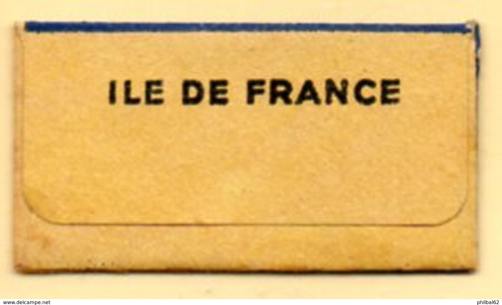 Rasage. Razor Blade. Lames De Rasoir. Lot De 2 Lames Ile De France, Pochettes Différentes. - Lames De Rasoir