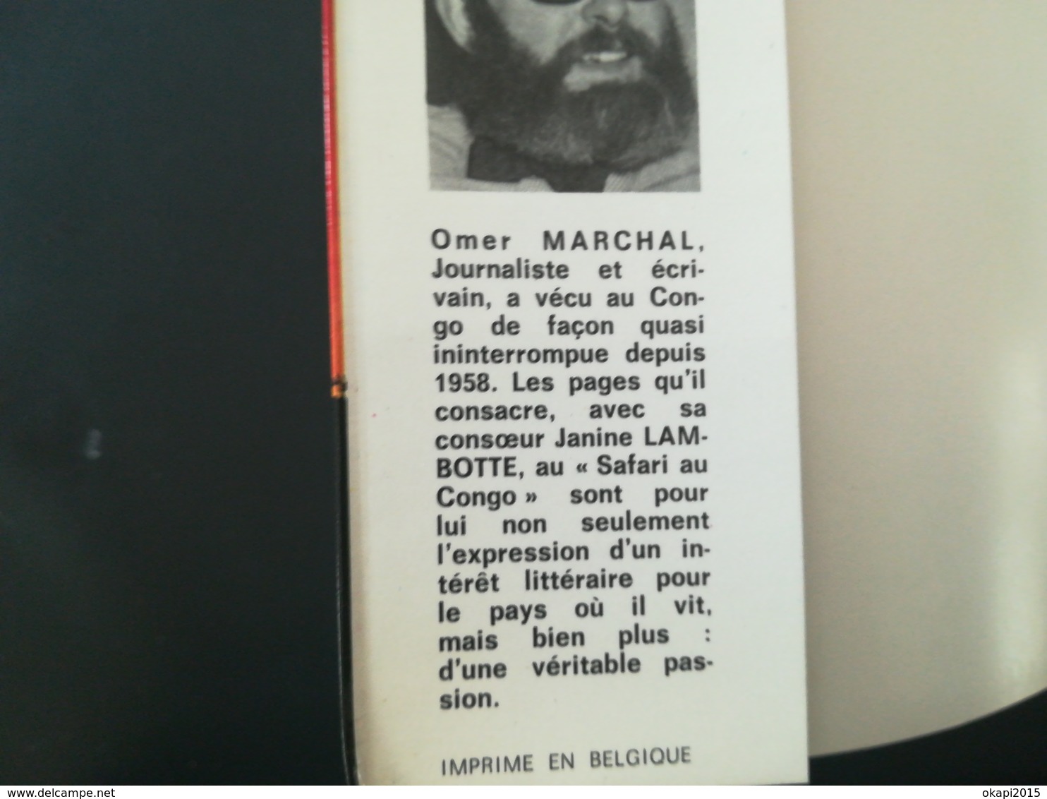 CONGO DES ANNÉES 1970 ZAÏRE LIVRE "SAFARI AU CONGO"  Tourisme Histoire ANNÉE 1971 Colonie Belgique - Storia