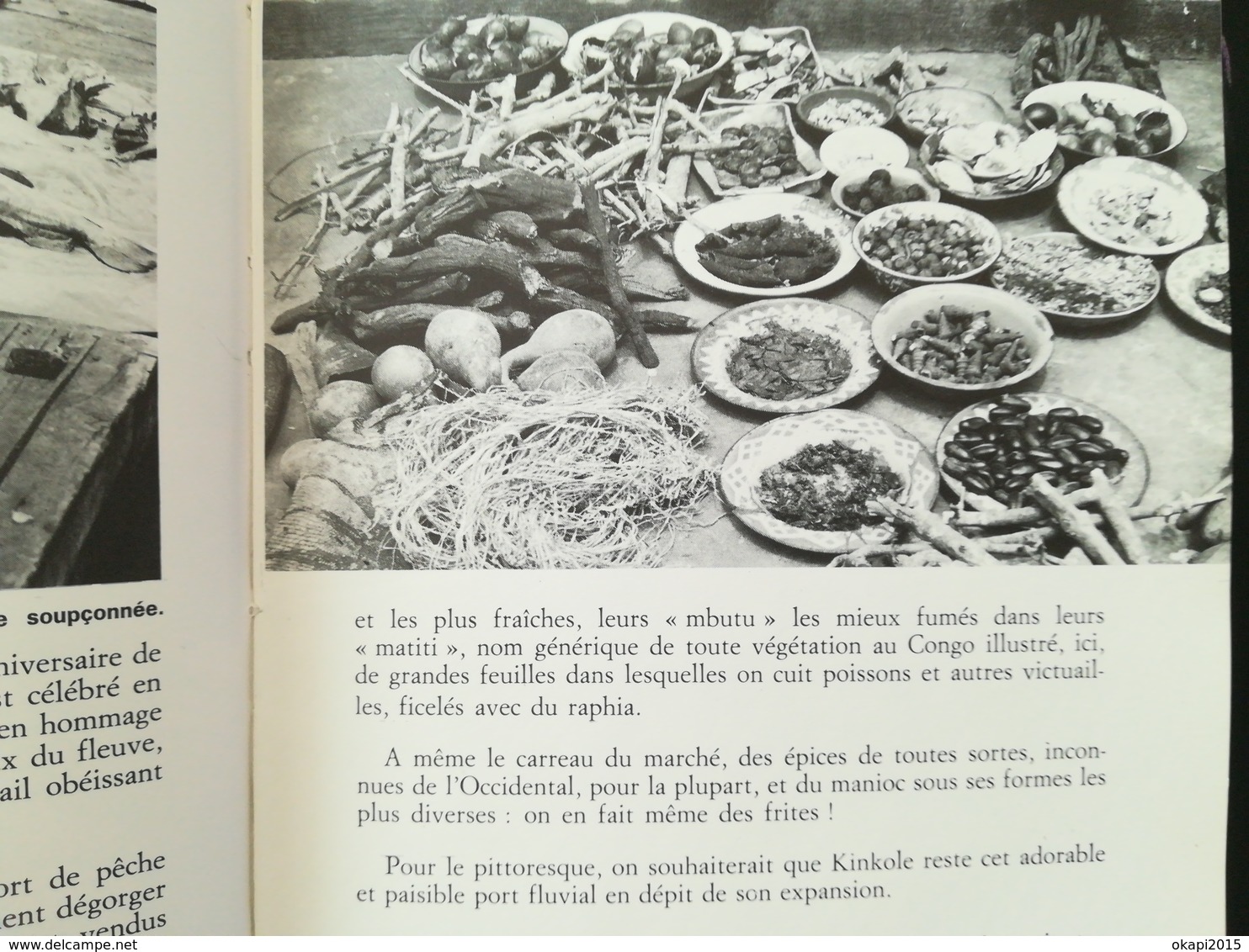 CONGO DES ANNÉES 1970 ZAÏRE LIVRE "SAFARI AU CONGO"  tourisme Histoire ANNÉE 1971 colonie Belgique