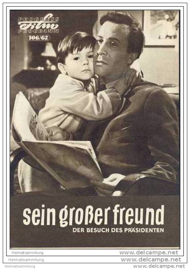 Progress-Filmprogramm 106/62 - Sein Grosser Freund - Film & TV