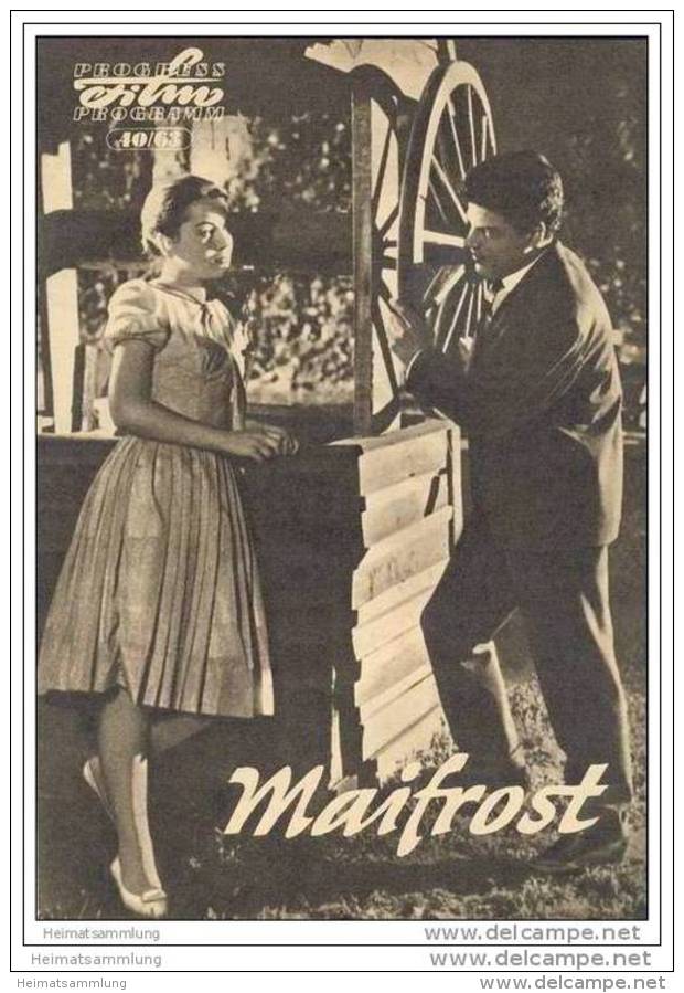 Progress-Filmprogramm 40/63 - Maifrost - Film & TV