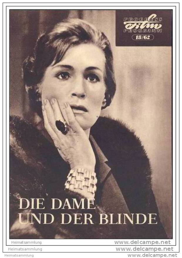 Progress-Filmprogramm 18/62 - Die Dame Und Der Blinde - Film & TV