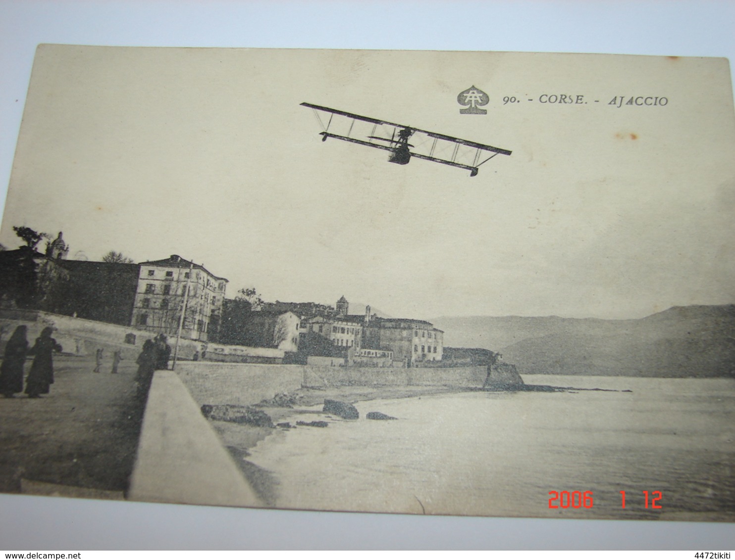 C.P.A.- Ajaccio (20-2A) - Aéroplane Sur La Côte D'Ajaccio - 1927 - SUP (AL 50) - Ajaccio