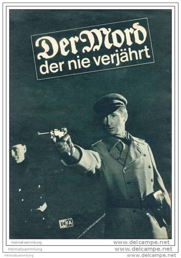 FILM FÜR SIE - Progress-Filmprogramm 4/68 - Der Mord Der Nie Verjährt - Films & TV