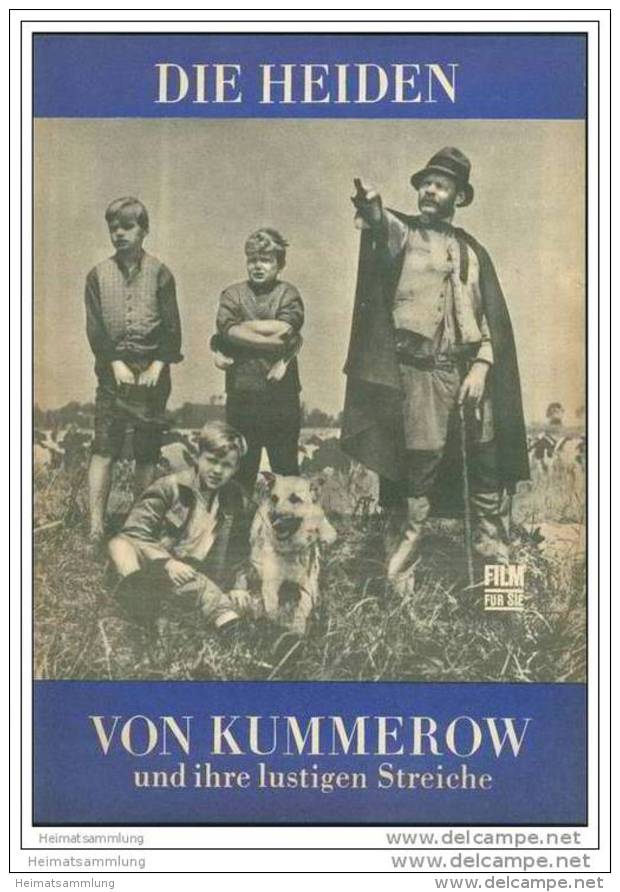 FILM FÜR SIE - Progress-Filmprogramm 7/68 - Die Heiden Von Kummerow Und Ihre Lustigen Streiche - Film & TV