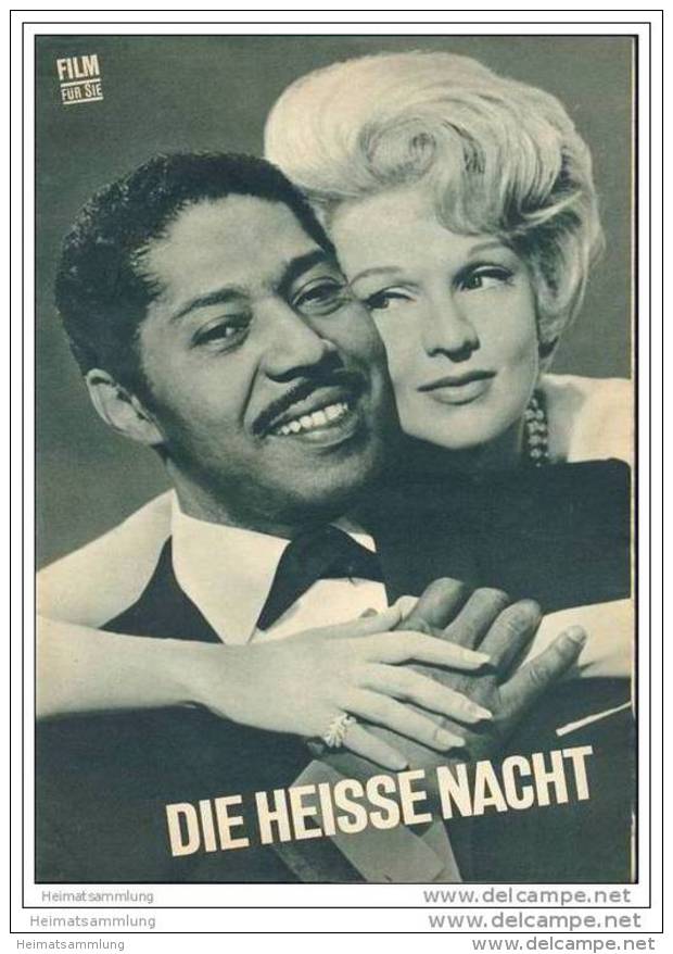 FILM FÜR SIE - Progress-Filmprogramm 15/68 - Die Heisse Nacht - Film & TV