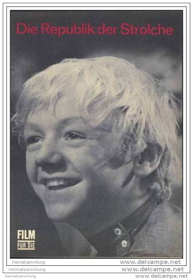 FILM FÜR SIE - Progress-Filmprogramm 29/68 - Die Republik Der Strolche - Film & TV