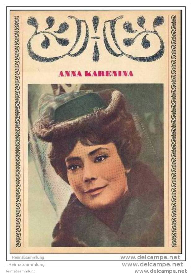 Film Für Sie Progress-Filmprogramm 61/68 - Anna Karenina - Films & TV