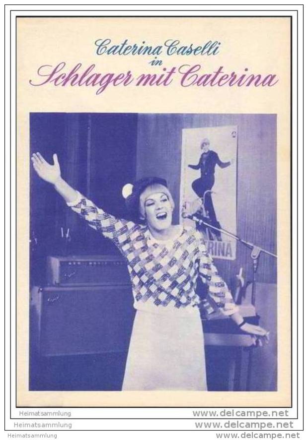 Film Für Sie Progress-Filmprogramm 85/68 - Schlager Mit Caterina - Film & TV