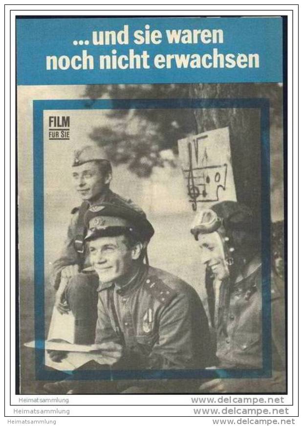 Film Für Sie Progress-Filmprogramm 111/68 - ...und Sie Waren Noch Nicht Erwachsen - Películas & TV