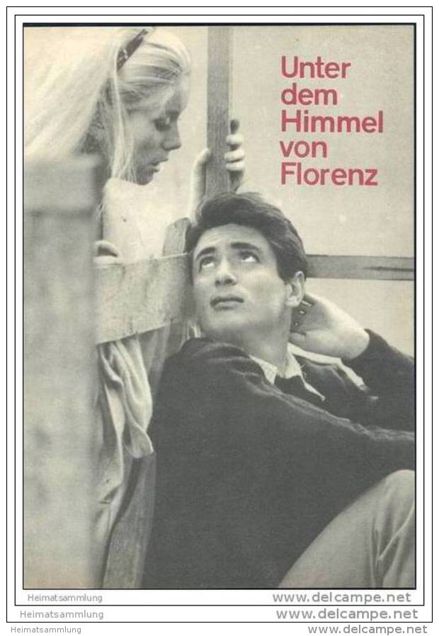 Film Für Sie Progress-Filmprogramm 28/67 - Unter Dem Himmel Von Florenz - Film & TV
