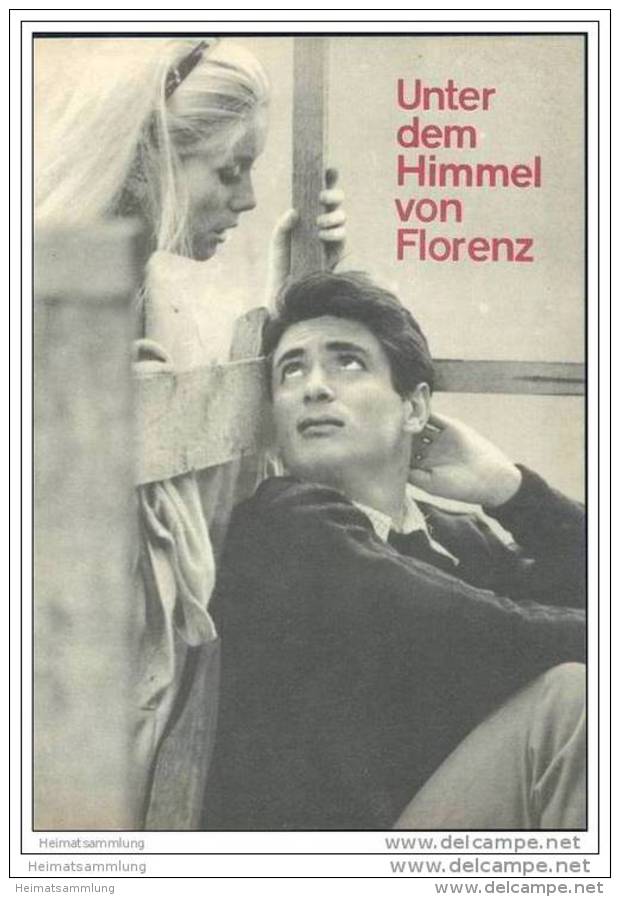 Film Für Sie Progress-Filmprogramm 28/67 - Unter Dem Himmel Von Florenz - Películas & TV