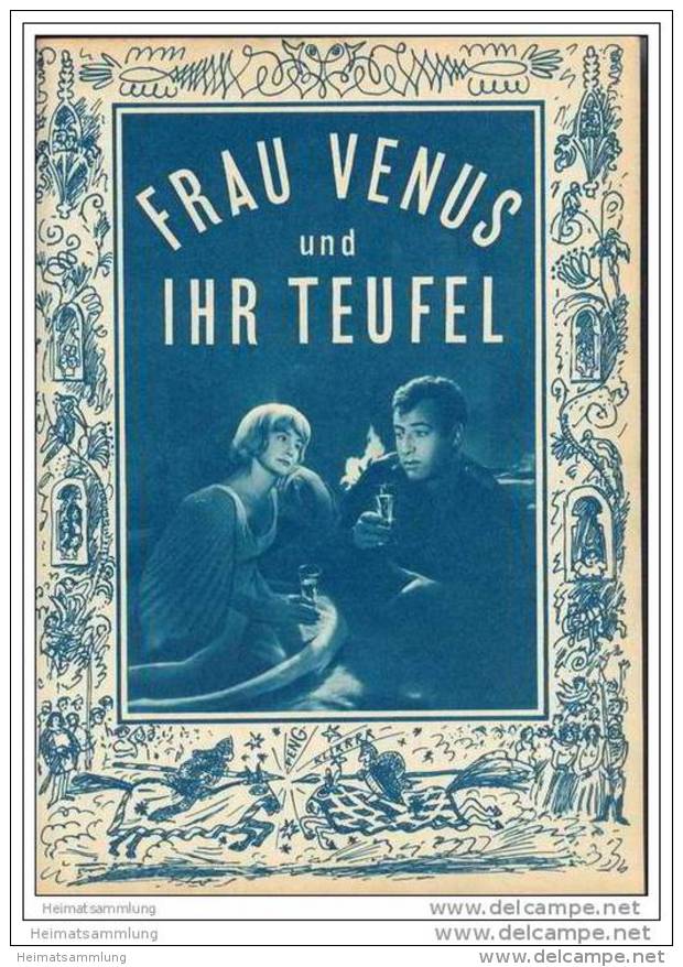 Film Für Sie Progress-Filmprogramm 54/67 - Frau Venus Und Ihr Teufel - Films & TV