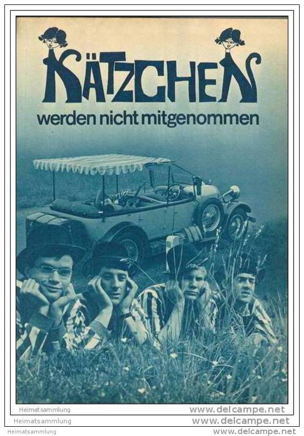 Film Für Sie Progress-Filmprogramm 58/67 - Kätzchen Werden Nicht Mitgenommen - Film & TV